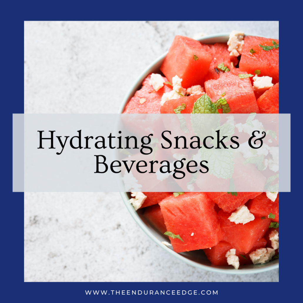 Hydrating Snacks & Beverages Recipe Book